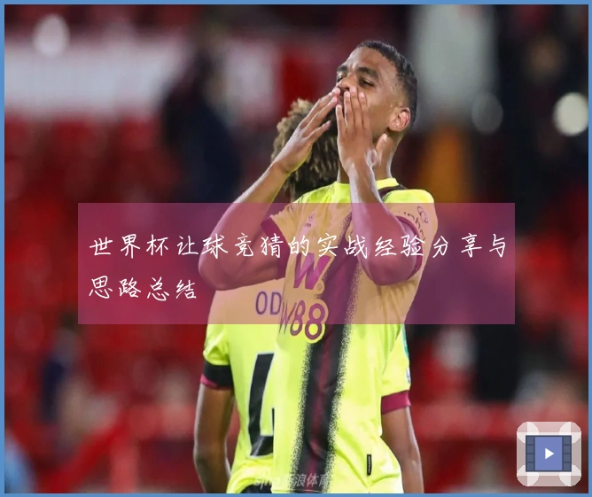 世界杯让球竞猜的实战经验分享与思路总结